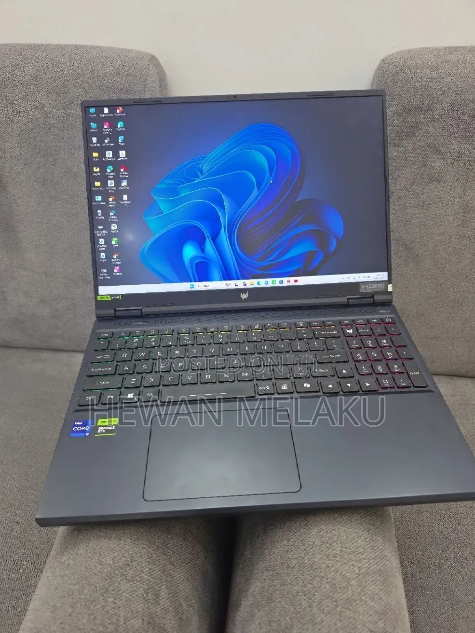 New Laptop Acer Predator Helios Neo 16 16GB Intel Core i9 SSD 1T