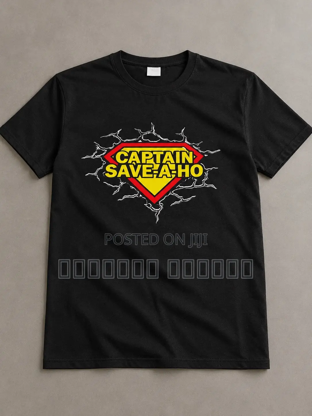 Black Custom Printed T-Shirt – Ho + Me