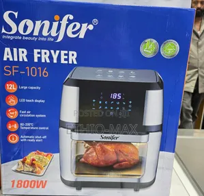 Sonifer Air Fryer 12 Liters – Original Product | New Arrival!