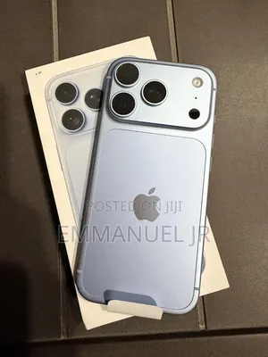 New Apple iPhone 18 Pro Max 256 GB Blue