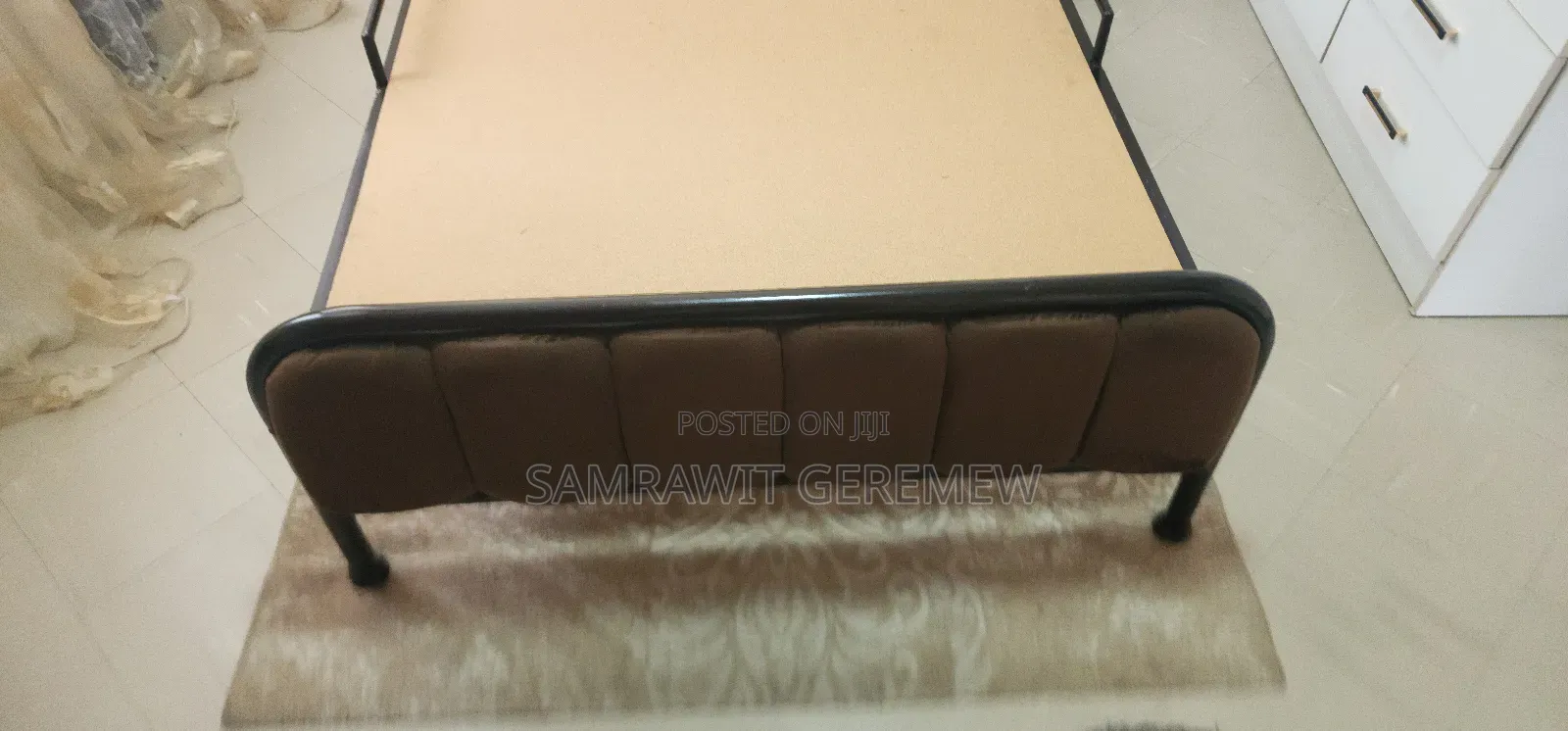 Metal Bed 120cm