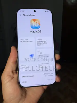 New Honor 600 Pro 512 GB Black