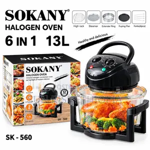 Sokany Halogen Air Fryer Oven 13L 1400W