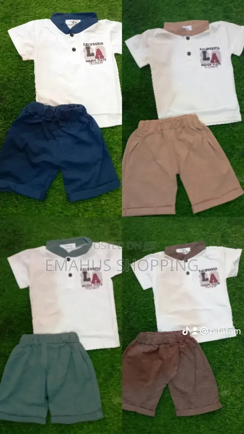 Tshirt and Short for Boys