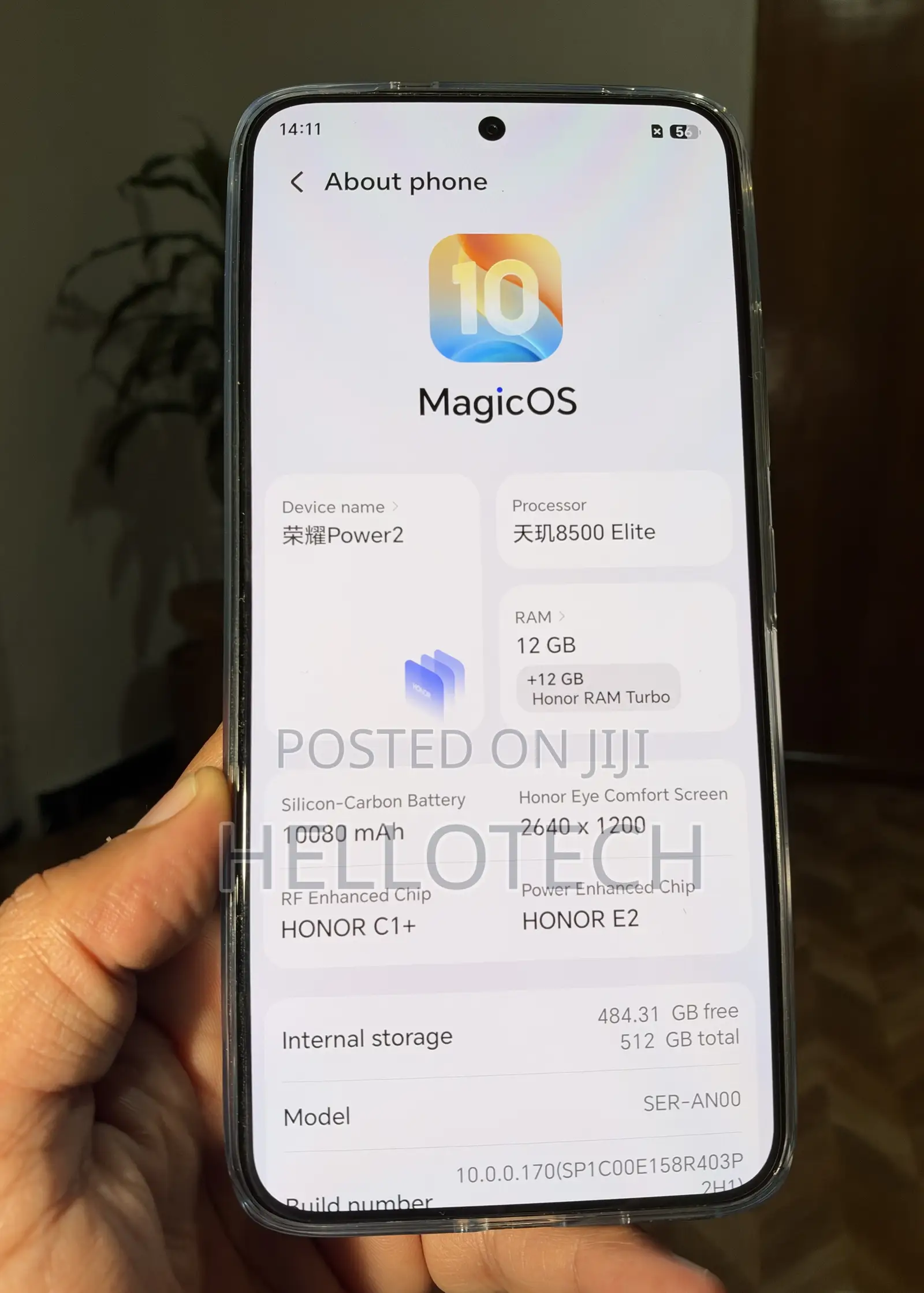 New Honor Power 2 512 GB Black