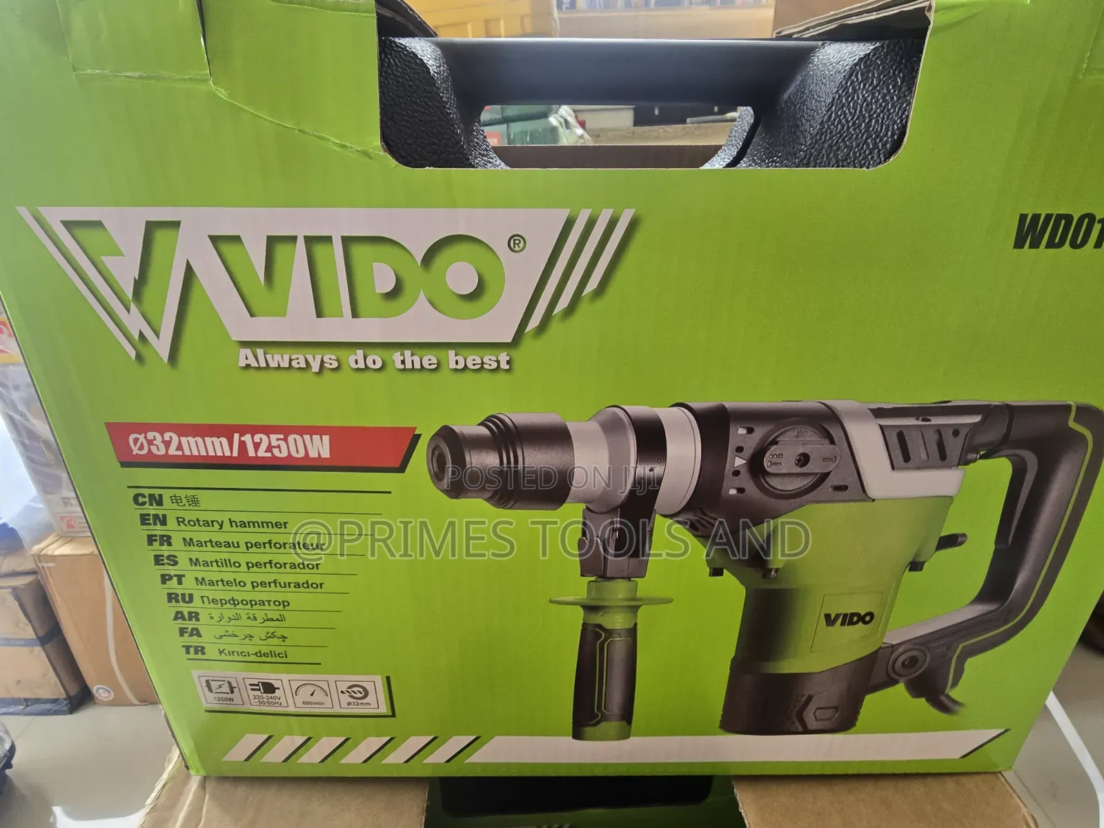 VIDO 1250W Rotary Hammer 32mm