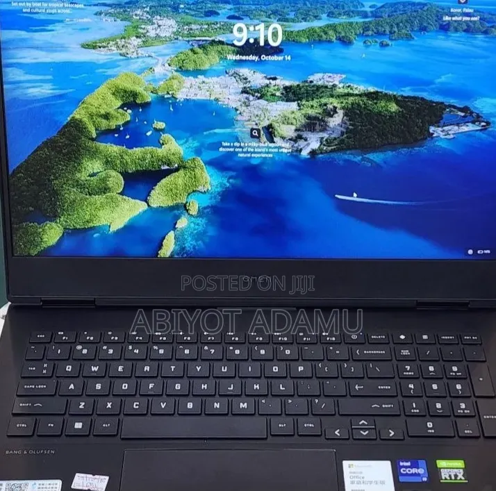 New Laptop HP Omen 16 16GB AMD Ryzen 9 SSD 512GB