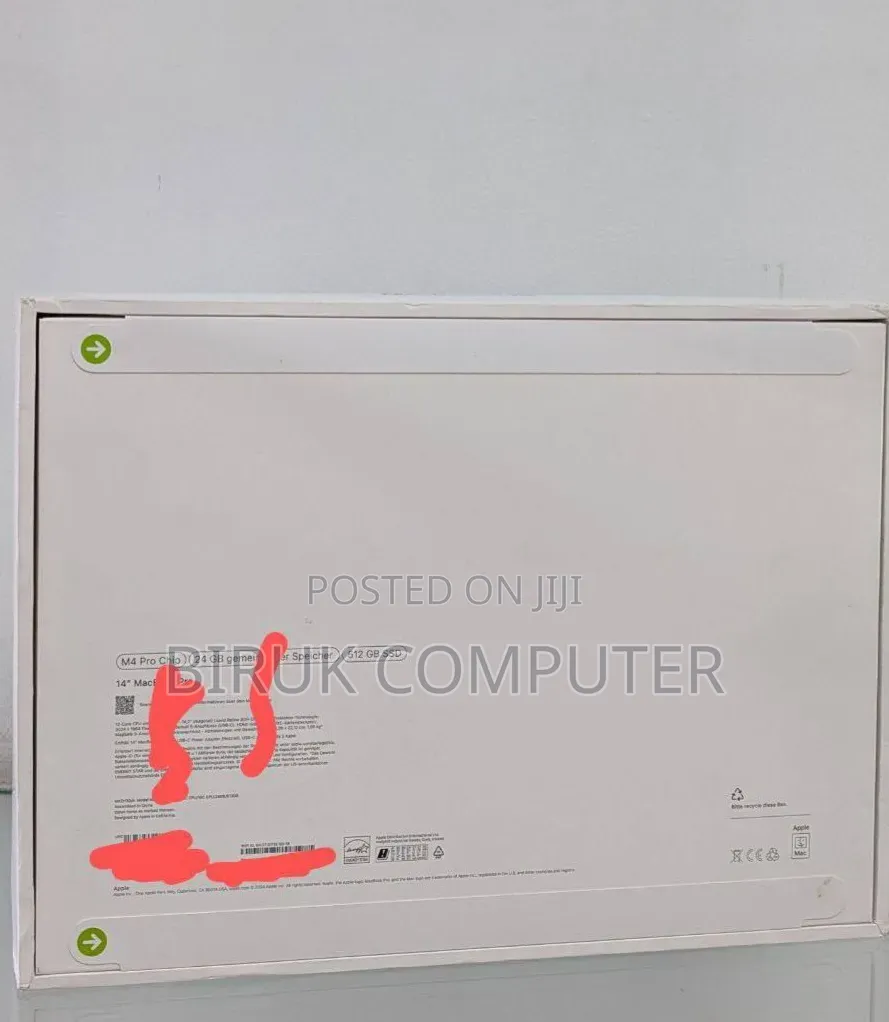 New Laptop Apple MacBook Pro 2024 M4 24GB Apple M4 Pro SSD 1T