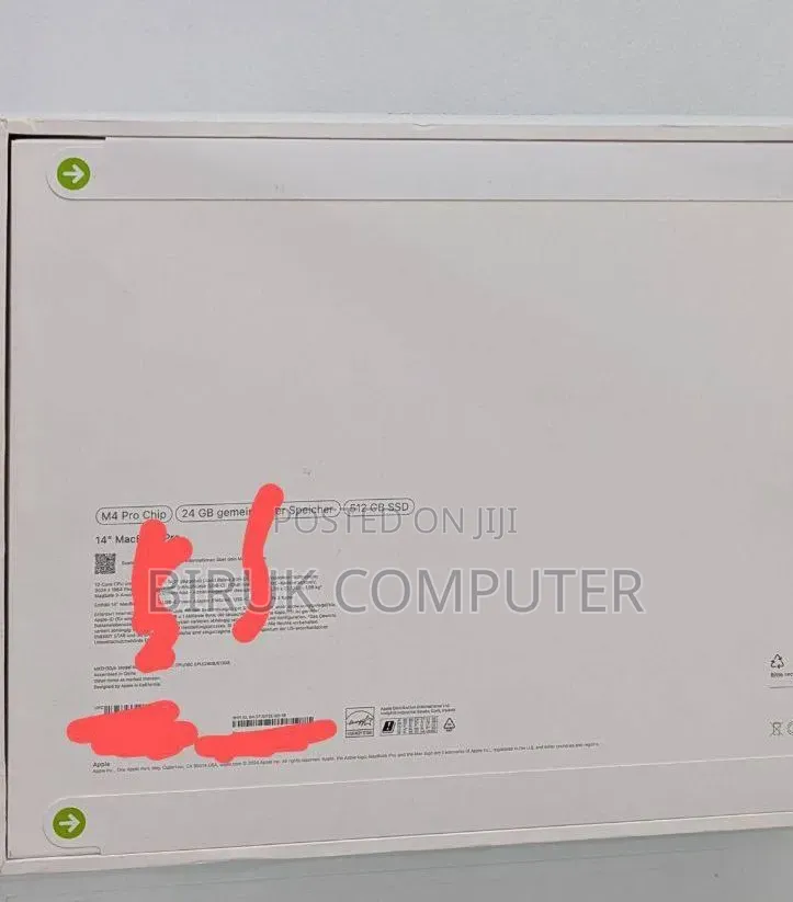 New Laptop Apple MacBook Pro 2024 M4 24GB Apple M4 Pro SSD 1T