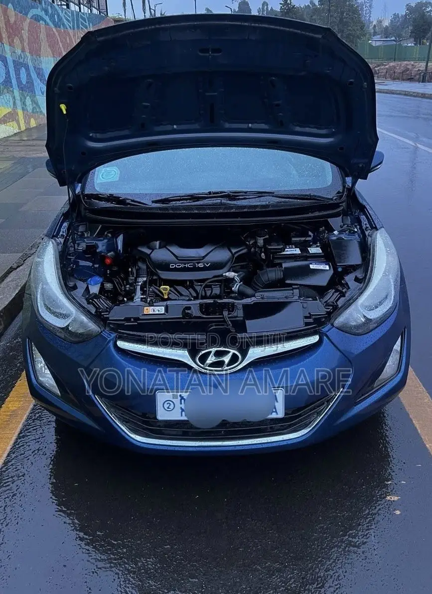 Hyundai Elantra 2014 Blue