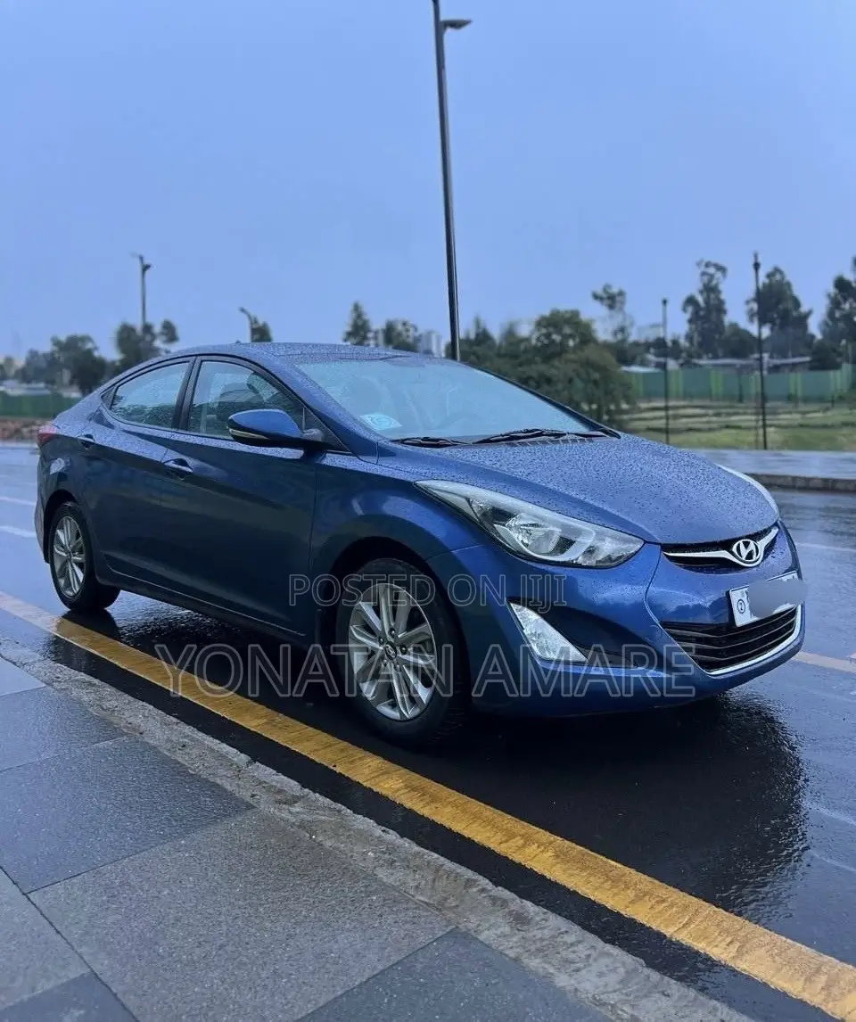Hyundai Elantra 2014 Blue