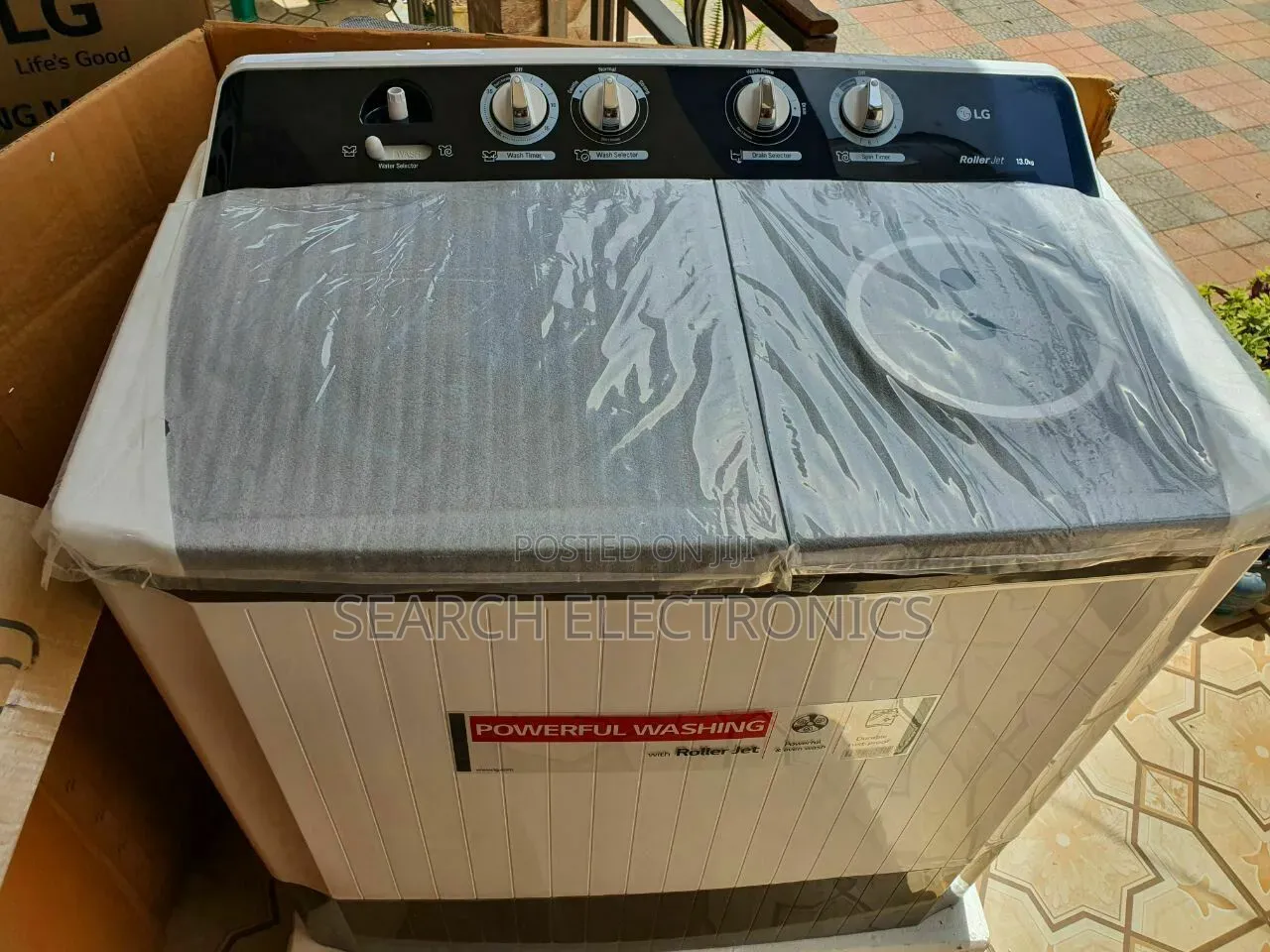 LG 13,kg Semi Automatic Washing Machine Double & Inverter Motors