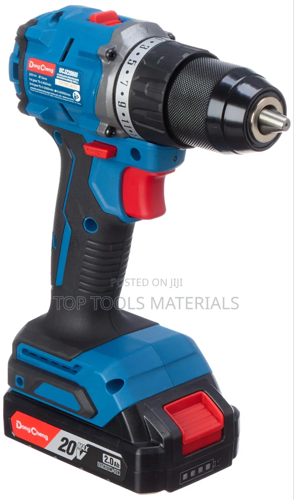 ,DongCheng DCJZ2060i (Type EM) 20V Cordless Brushless Hammer Drill