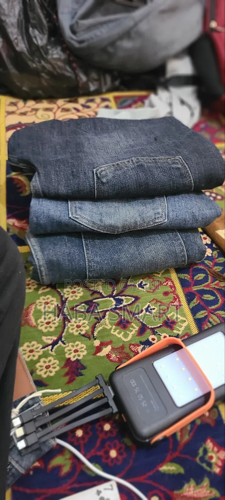 High Quality Stock Men Trousers