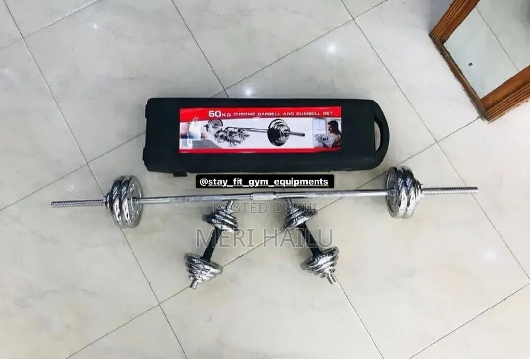 Brand New 20 Kg Adjustable Dumbbell Set With Carrying Case
