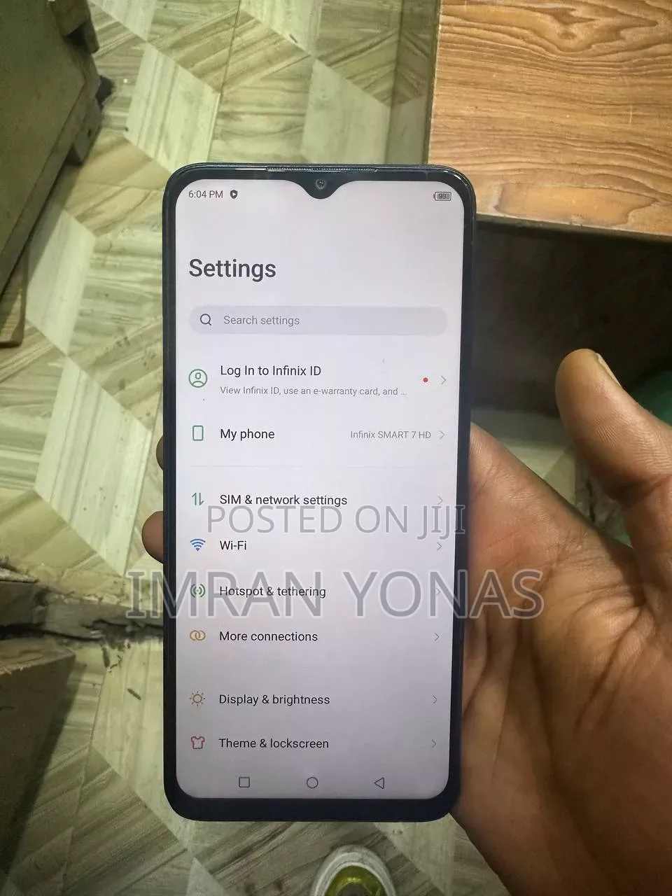 Infinix Smart 7 HD 64 GB Black