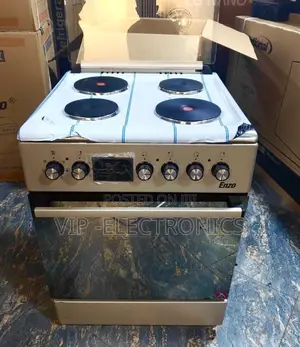Enzo Oven Electric Cooker With – Double Electric Hot Plates 60x60 Oven