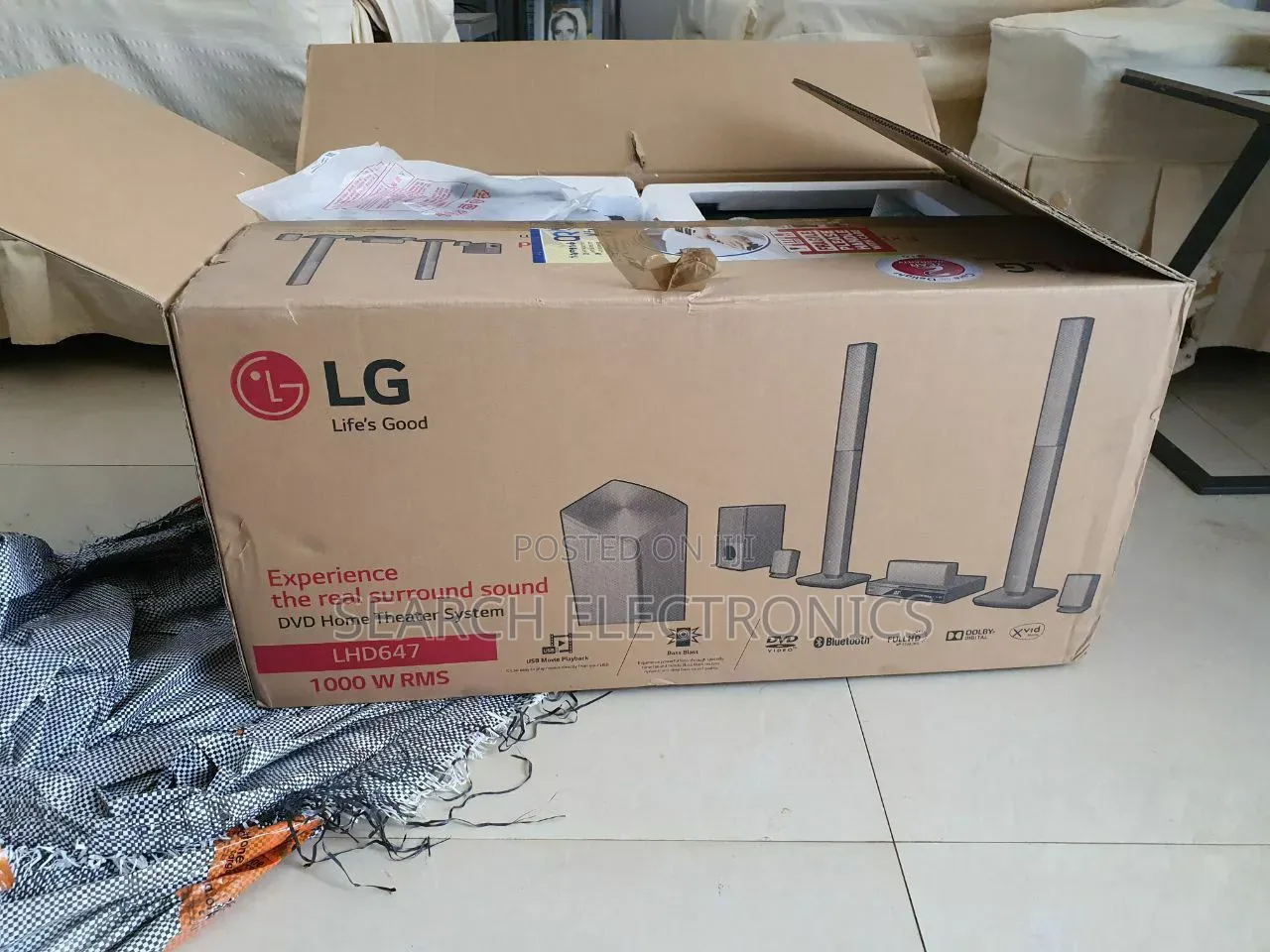 LG 1000,wat 5.1ch Home Tiater Speaker Wireless Multi Media Players