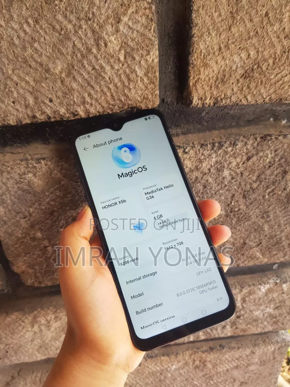 Honor X5b 64 GB Black