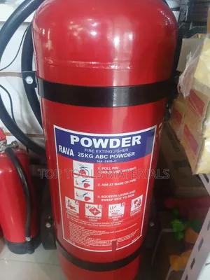 25kg RAVA ABC Dry Powder Wheeled/Trolley Fire Extinguisher.
