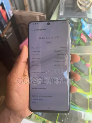 Samsung Galaxy S20 Ultra 5G 256 GB Black