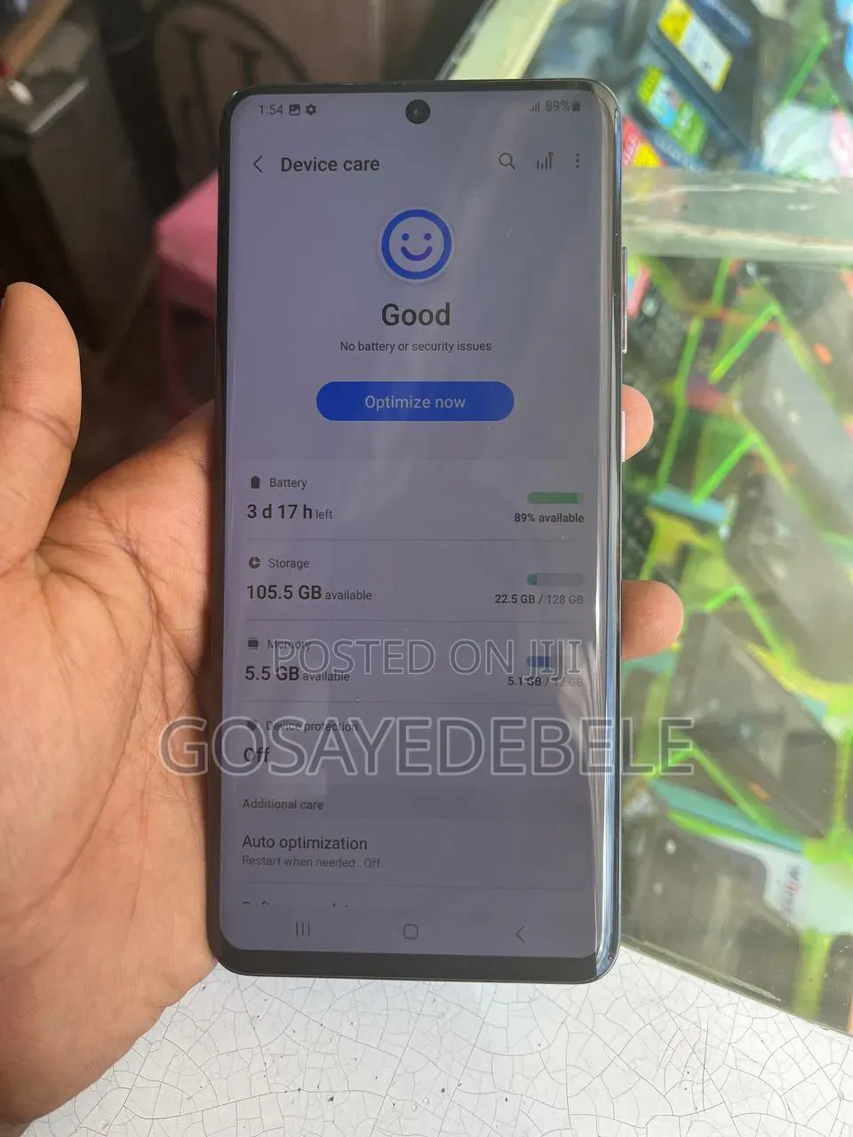 Samsung Galaxy S20 Ultra 5G 256 GB Black