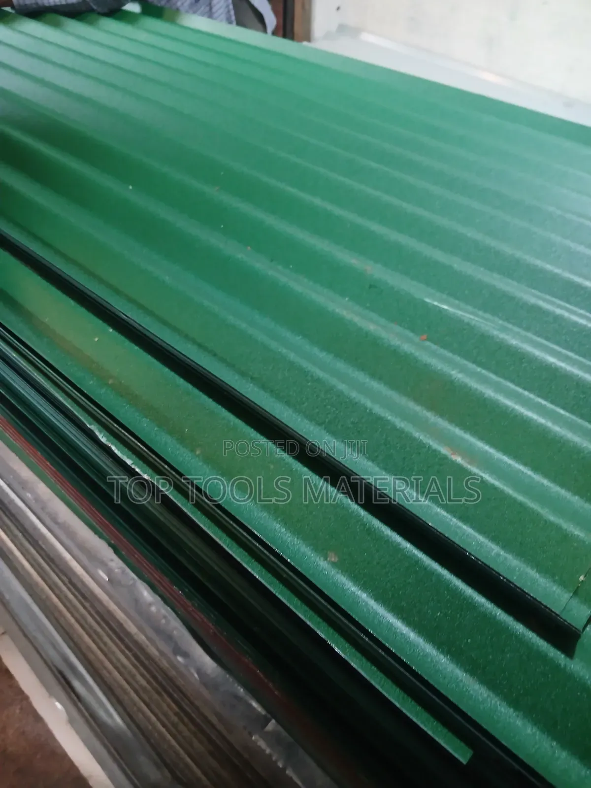 ,Dark Green Prepainted Box-Profile Metal Roofing Sheet