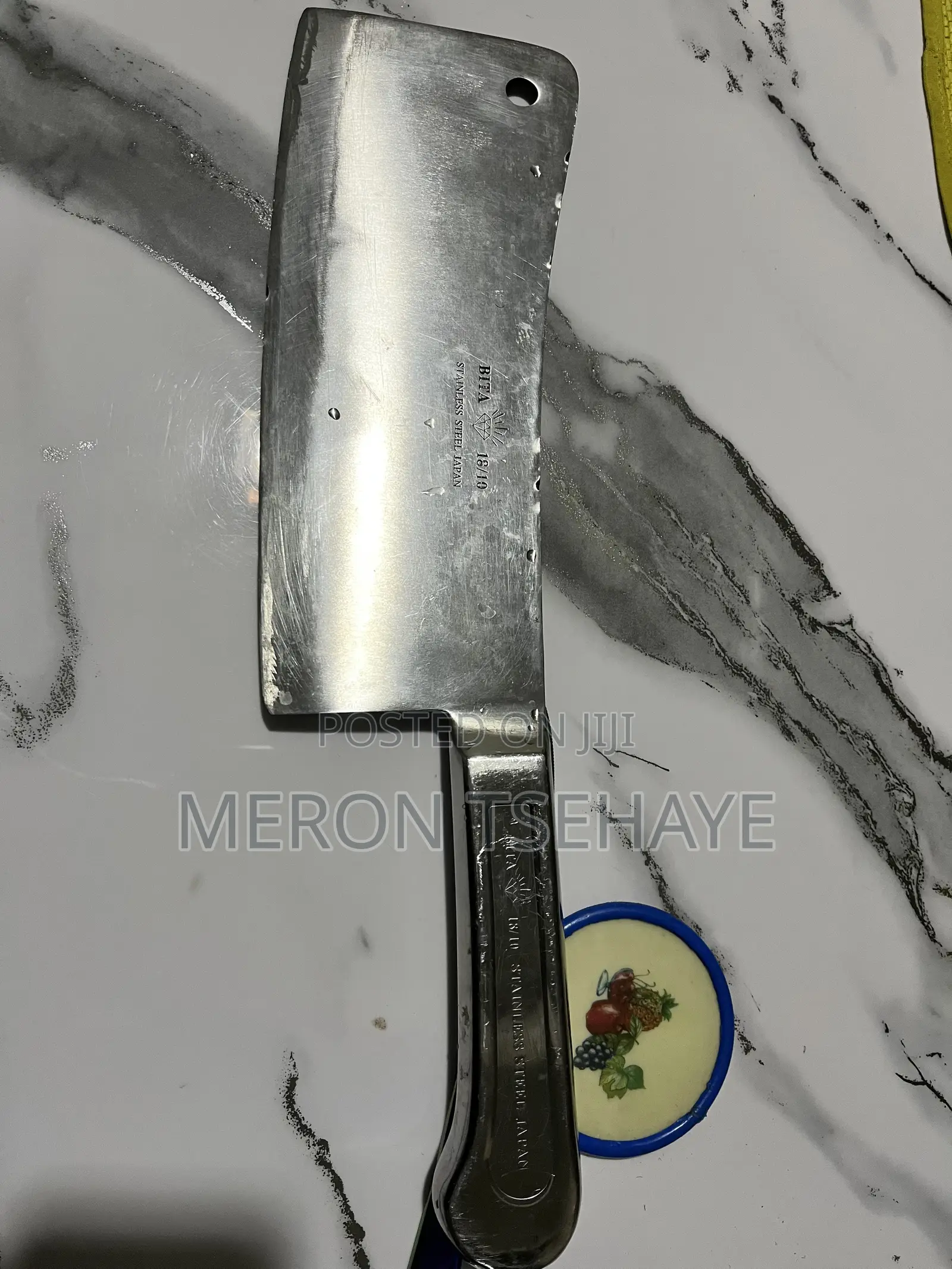 BIG Cutting Knife 18/10 Stainless Steel Japan