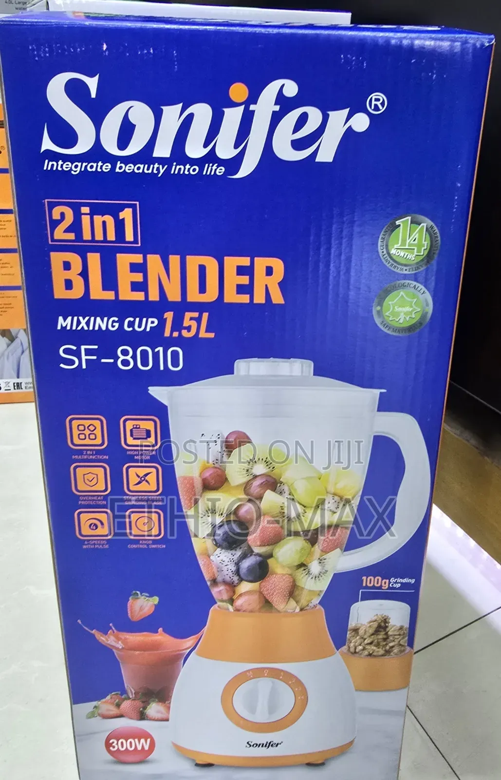 Sonifer 2in1 Blender 300w