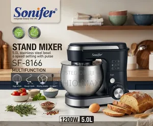 Sonifer Stand Mixer 5 Liters – 1200w | Original Product! 