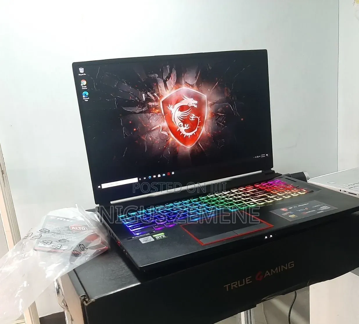New Laptop MSI 16GB Intel Core i7 HDD 1T