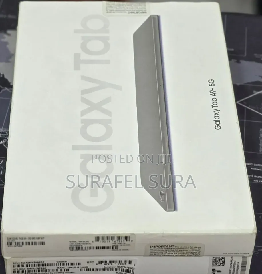 New Samsung Galaxy Tab A9+ 64 GB Silver