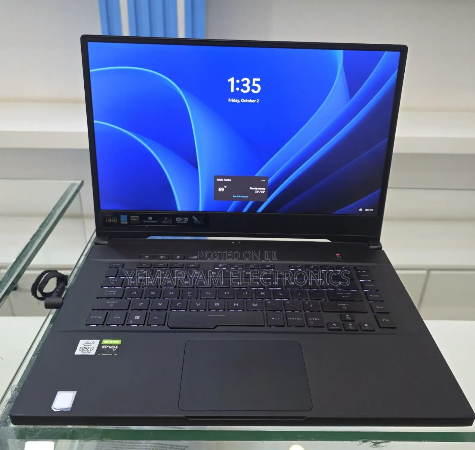 New Laptop Asus ROG Zephyrus G15 16GB Intel Core i7 SSD 512GB