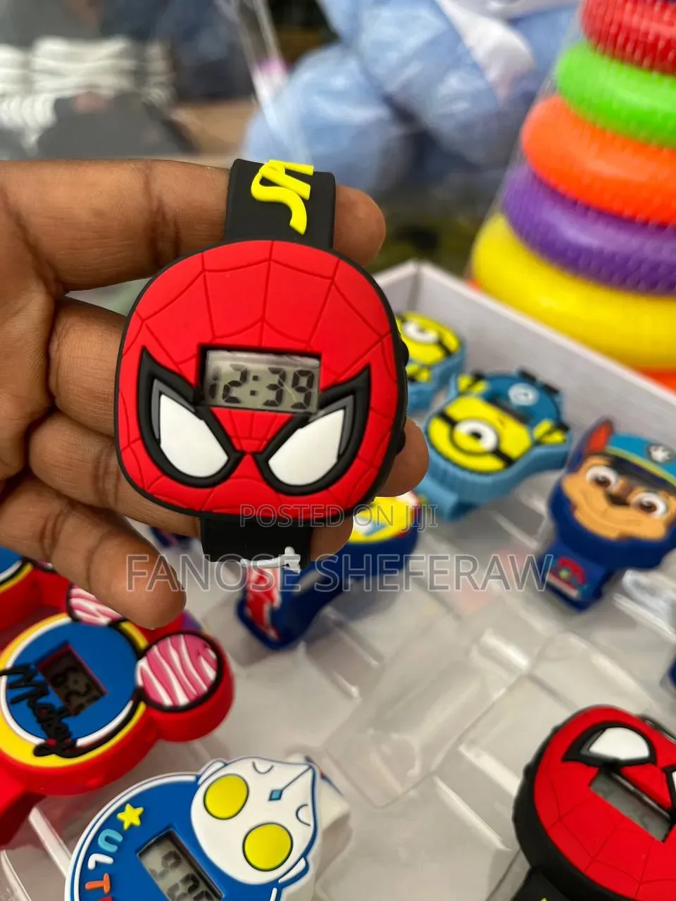 የ ልጆች ዲጂታል ሰዓት Digtal Watch Q