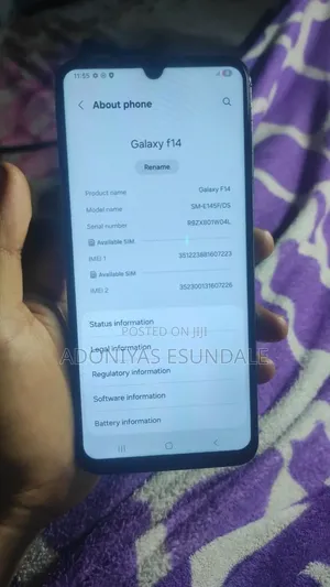 New Samsung Galaxy F14 4G 64 GB Blue