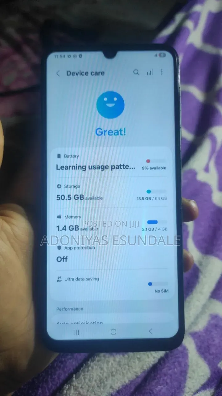 New Samsung Galaxy F14 4G 64 GB Blue