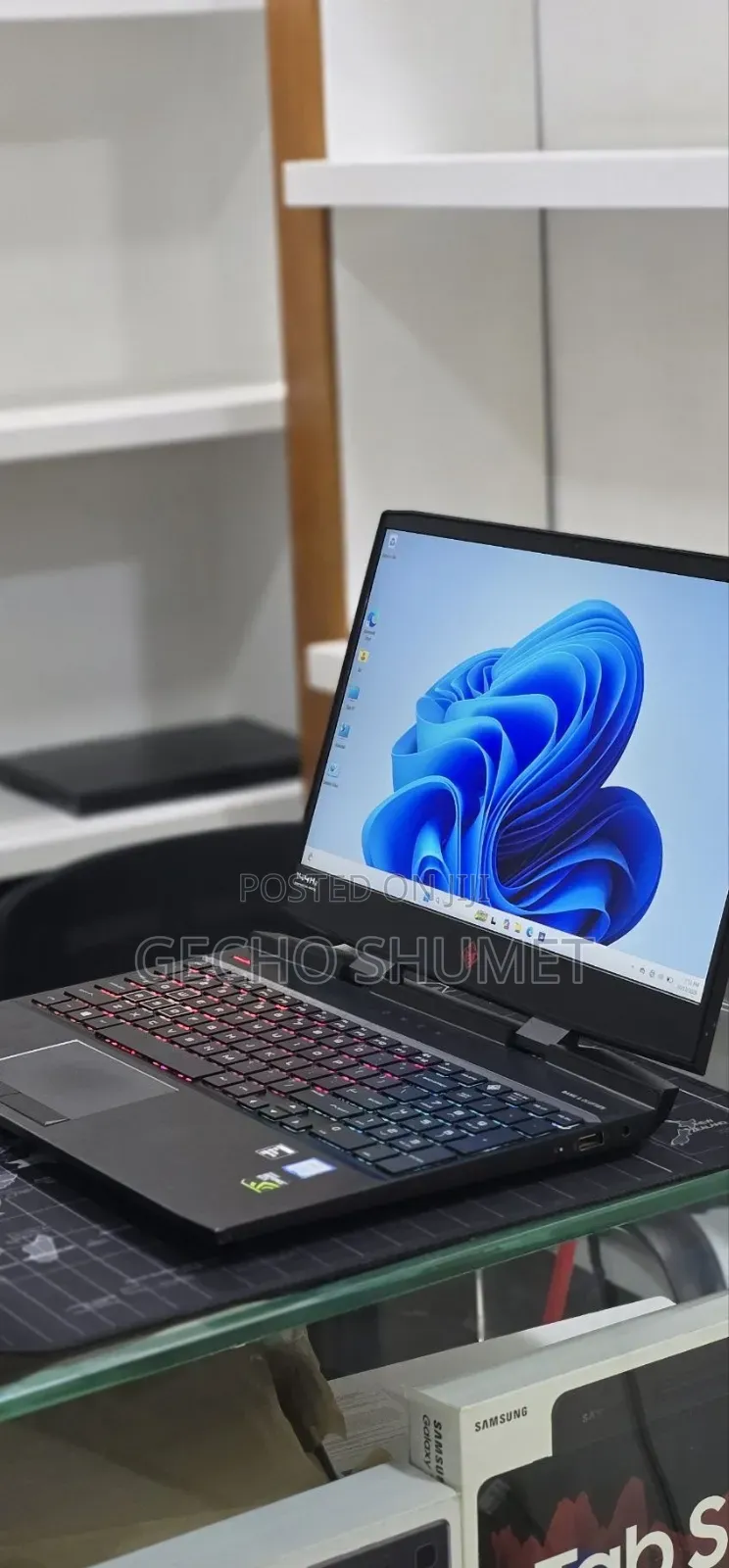 New Laptop HP Omen 15 16GB Intel Core i7 SSD 128GB