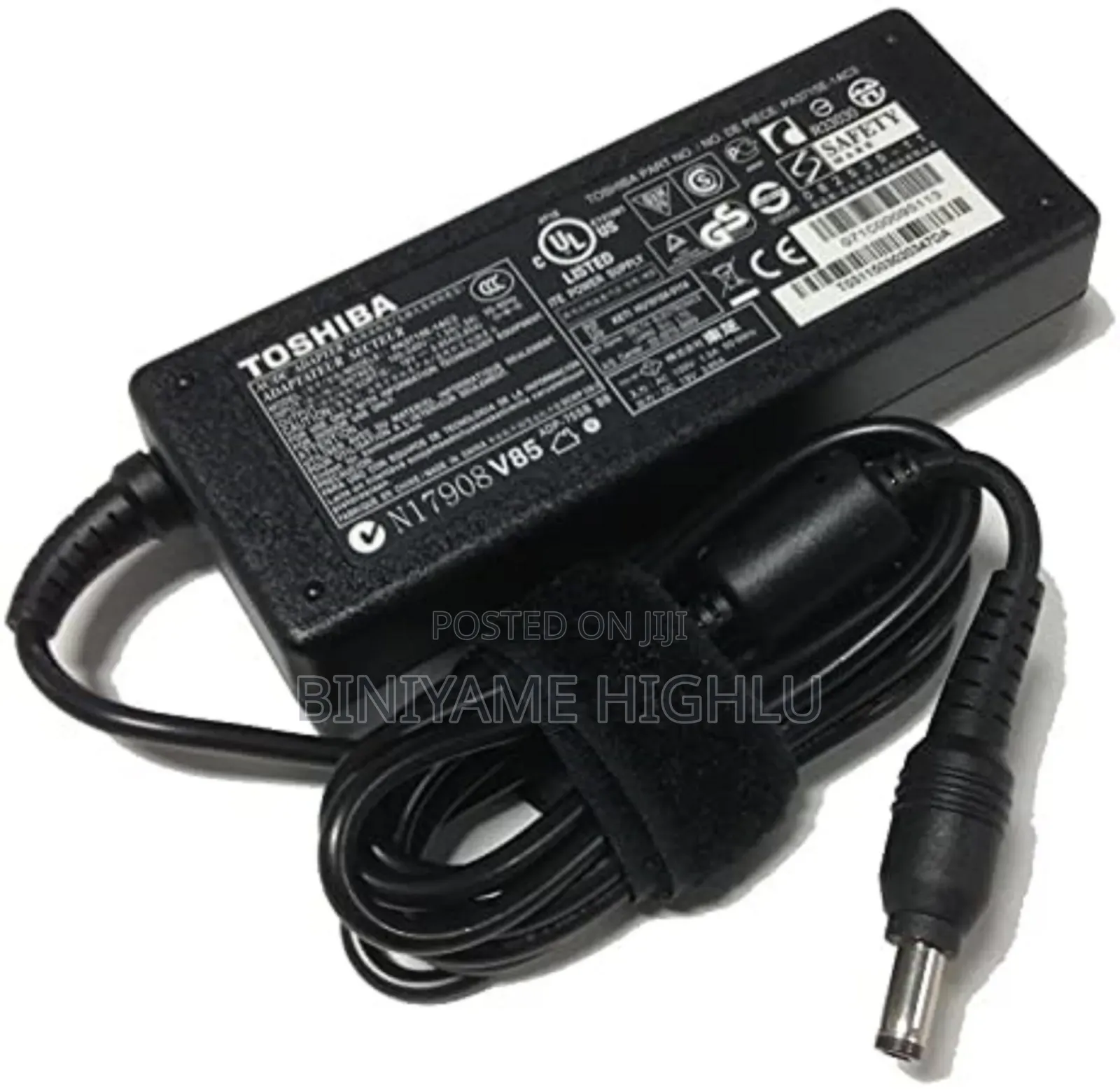 Toshiba 19 Volt 120watt Charger