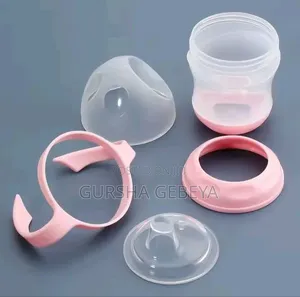 smart Baby PP Cup With Handle Silicone Bottle