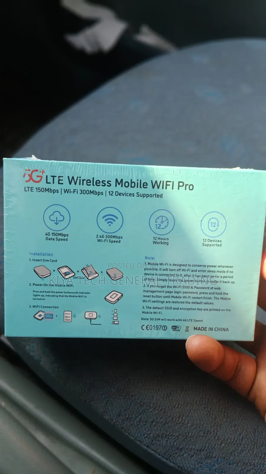 5G LTE Wireless Modem Wifi Router