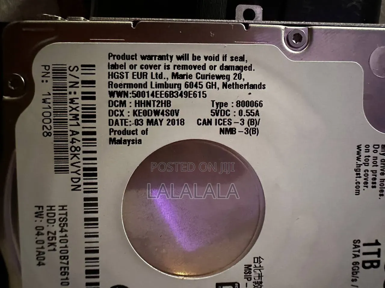 HDD Laptop 1TB 1000Gb