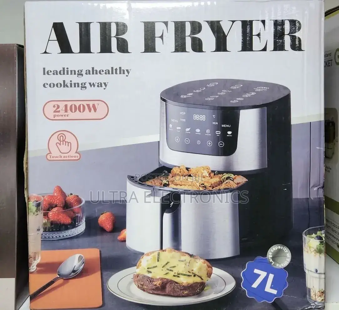 Air Fryer – 2400w 7l Digital Big Capacity • Powerful Performance