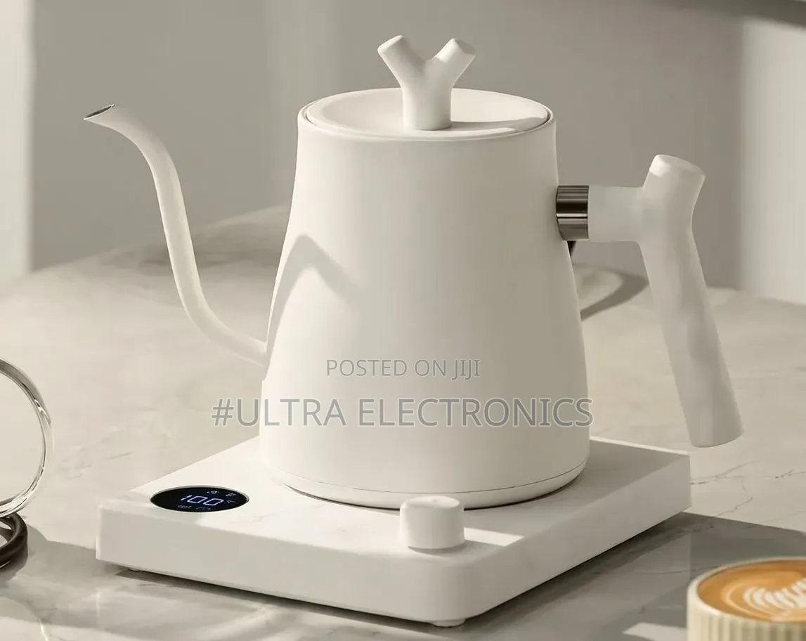 Smart Electric Gooseneck Kettle – Digital Temperature Control