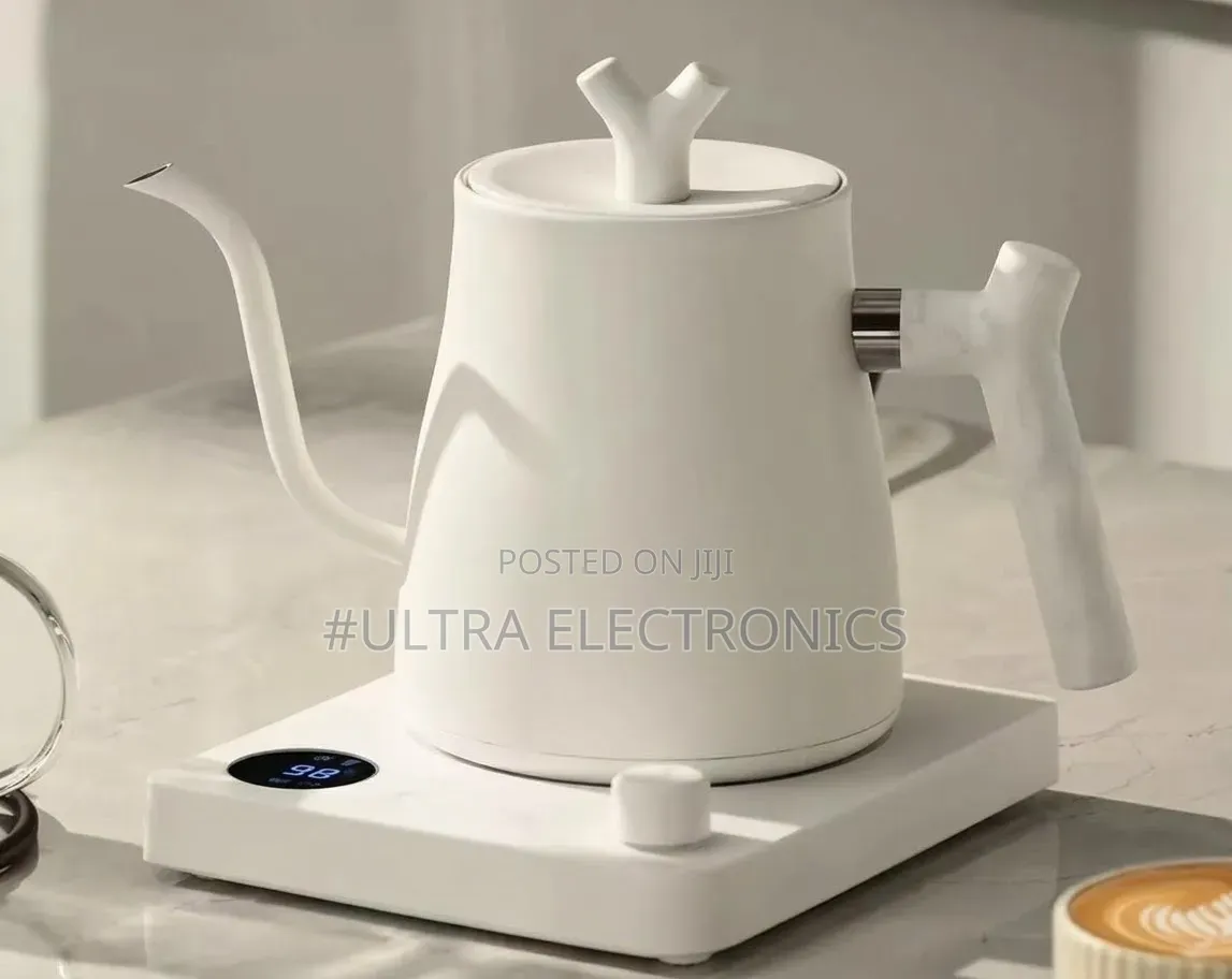 Smart Electric Gooseneck Kettle – Digital Temperature Control