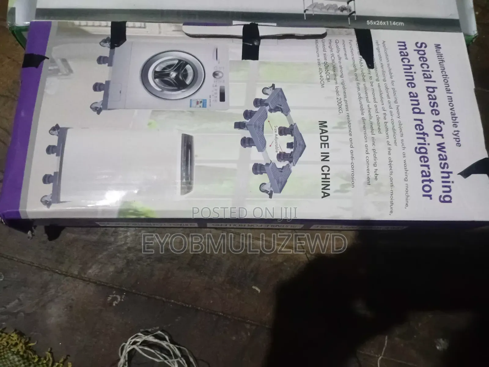 Special Base Washing Machine and Rifgrator