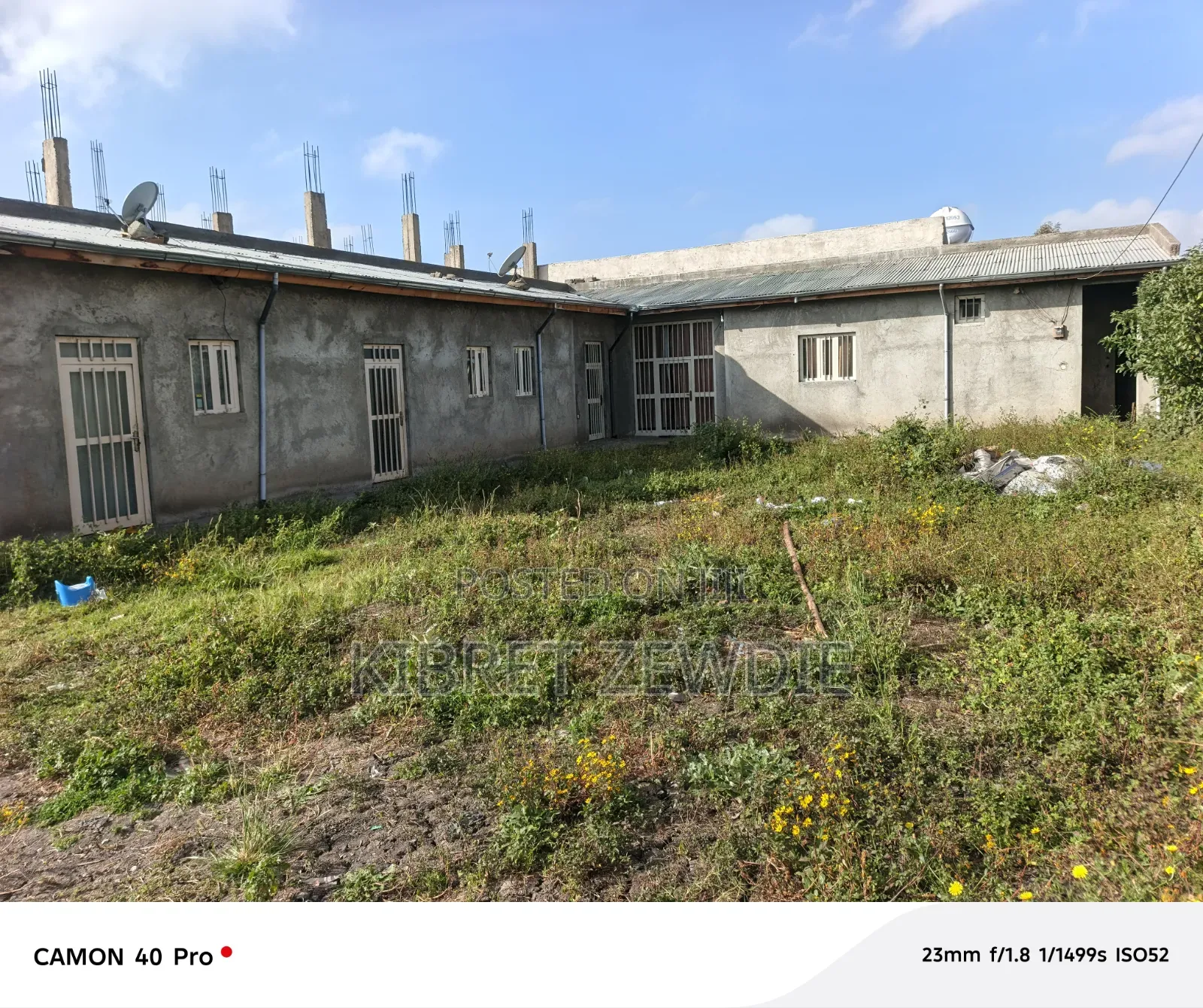 Furnished 4bdrm Farm House in Kibert Zewdie, Yeka for sale