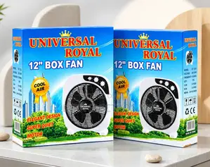 Universal Royal St-1212 Box Fan – 12 Inch