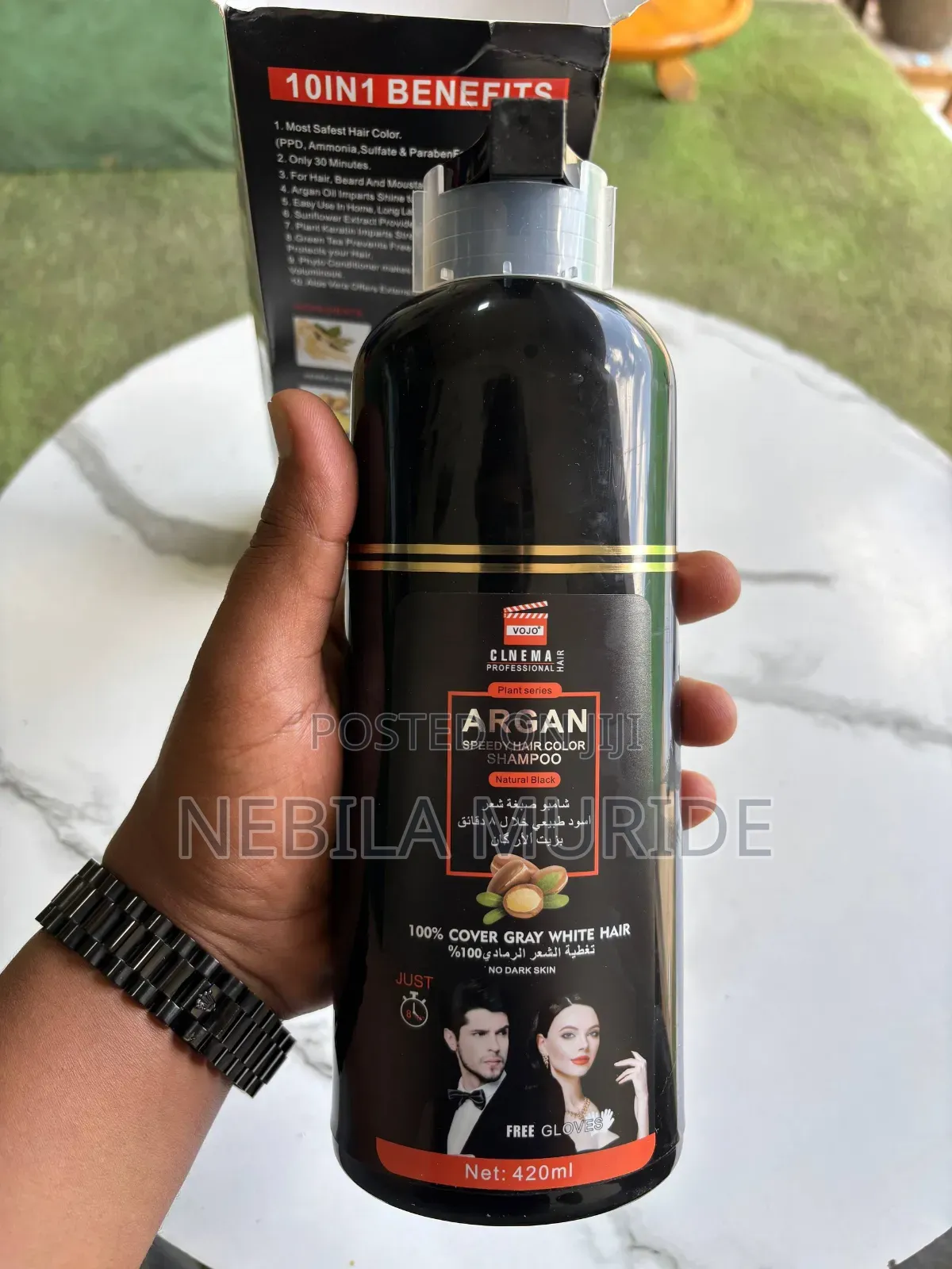 Argan Speedy Hair Color Shampoo