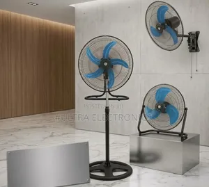 Crown 18-Inch Industrial 3-in-1 Standing Fan 
 Powerful Airflow