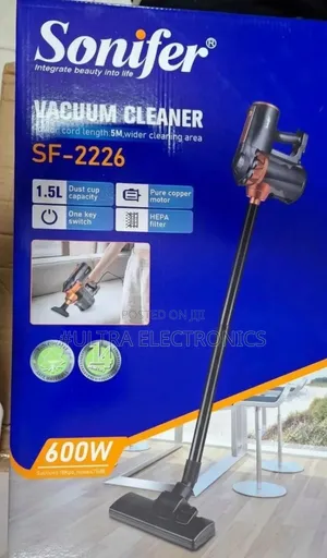 Sonifer Sf-2226 Vacuum Cleaner – 600w 
 Powerful Suction